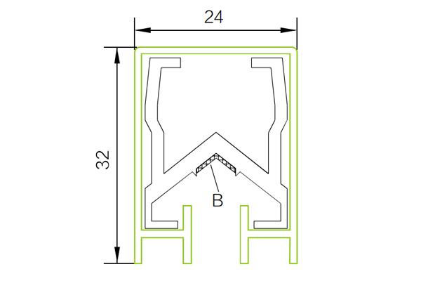 H24系列单极导线式滑触线